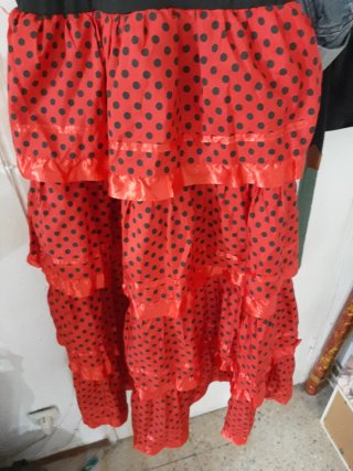 Traje flamenca