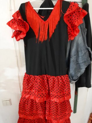 Traje flamenca