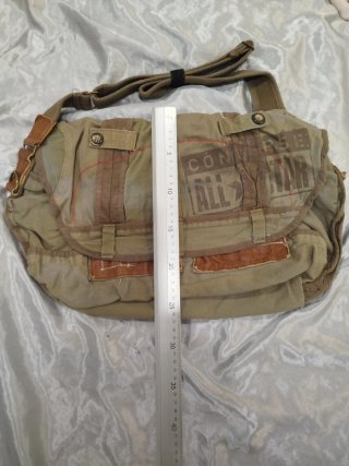 Bolso bandolera Converse verde militar