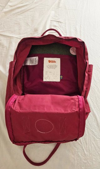 Mochila Fjällräven Kånken Roja Classic de 16L