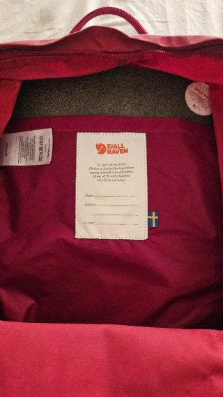 Mochila Fjällräven Kånken Roja Classic de 16L