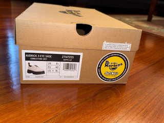 Zapatos Dr. Martens Audrick Plataforma Piel Beige