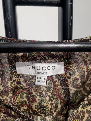 Vestido Trucco estampado talla S