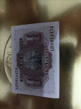 Billete 1 Peseta 1953 Banco de España