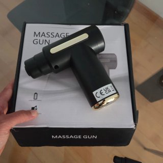 Pistola de masaje