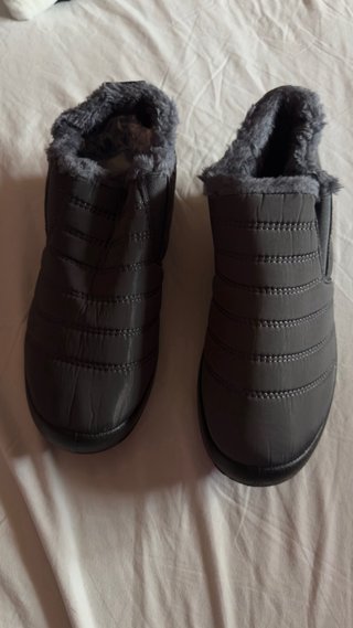 Botines grises invierno talla 38