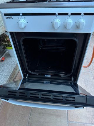Cocina de gas con horno