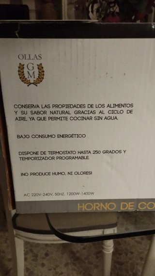 Horno Convección GM