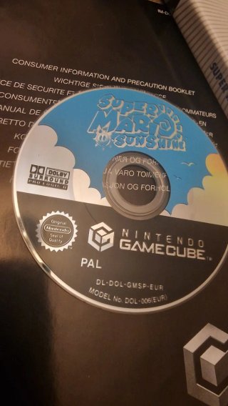 Super Mario Sunshine Gamecube PAL Francia