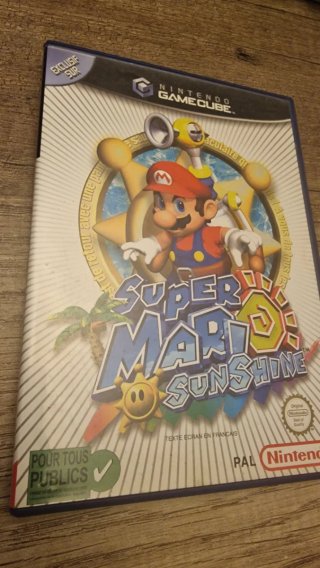 Super Mario Sunshine Gamecube PAL Francia