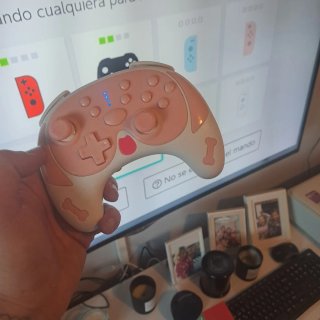 Mando Nintendo Switch Compatible Diseño Perro