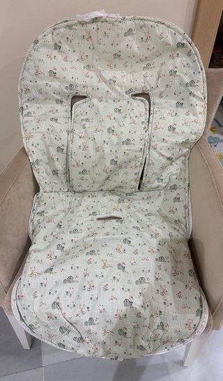 Saco para cochecito rosa y estampado