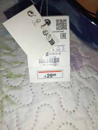 Merceditas charol Zara azul mujer