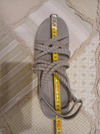 Sandali Skechers Beige Donna
