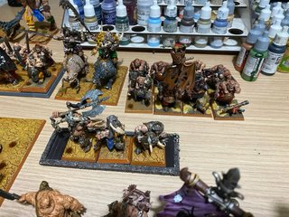 Ejército Warhammer TOW Ogros