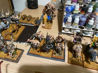 Ejército Warhammer TOW Ogros