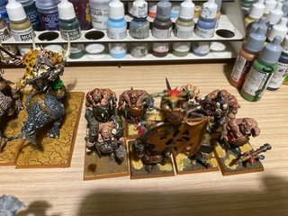 Ejército Warhammer TOW Ogros