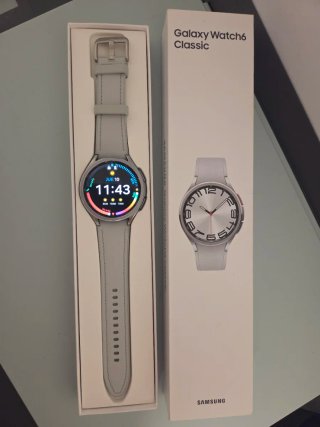 Samsung Galaxy Watch 6 Classic 47mm Plata