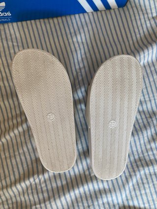 Chanclas Adidas Blancas Talla 37