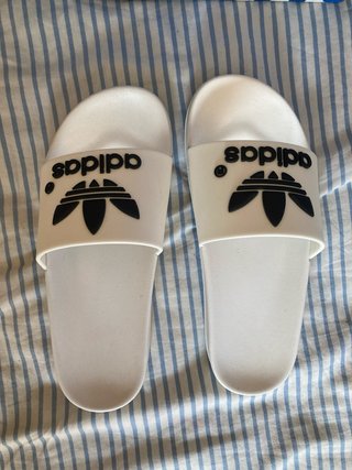 Chanclas Adidas Blancas Talla 37