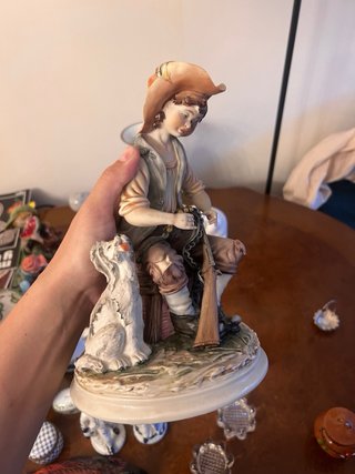 Figuras de cerámica hechas a mano España Italia