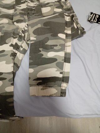 Pantalones Cargo Camuflaje Bershka