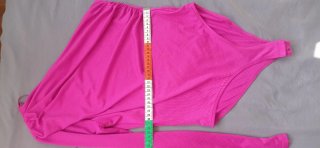 Body Zara Asimétrico Fucsia