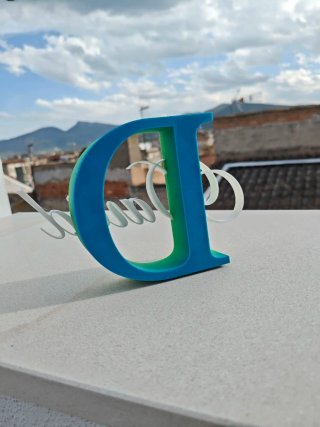 Letra personalizada