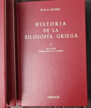 Historia de la Filosofía Griega - Guthrie (Gredos)