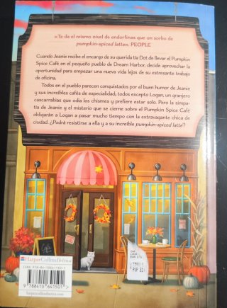 Libro Café con aroma de calabaza