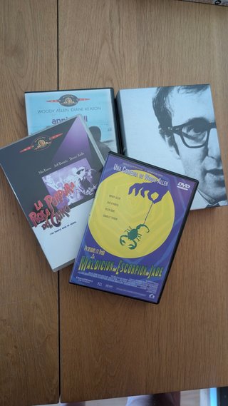 Lote Twin Peaks + Woody Allen DVD
