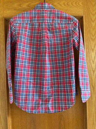 Camisa cuadros niño Talla 8