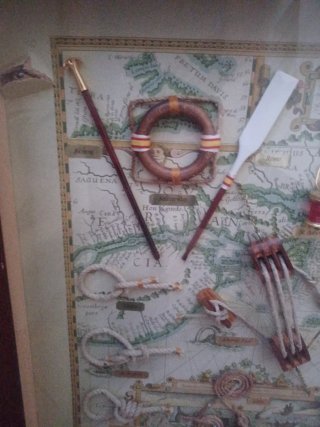 Cuadro Nudos Marineros Mapa