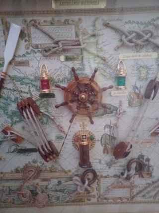 Cuadro Nudos Marineros Mapa