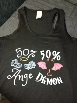 Camiseta Ángel Demonio Talla L