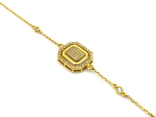 E1810530-0    Pulsera Oro 18k Con Circonita