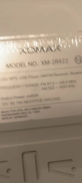 Radio Coche Xomax