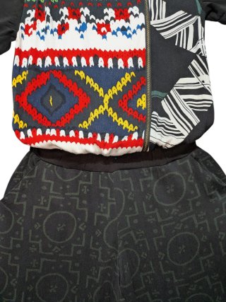 Mono Desigual Talla M Viscosa