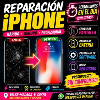 Reparación de iPhone en Vélez-Málaga y Costa