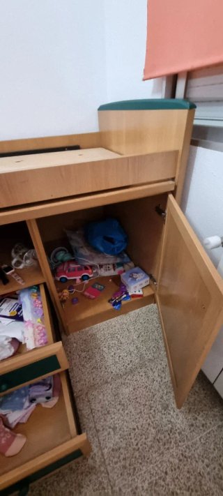 Cama juvenil con almacenaje 90x180