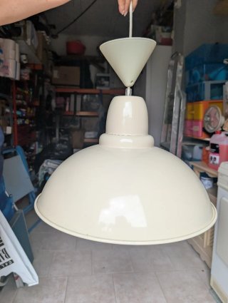Lámpara de techo colgante beige