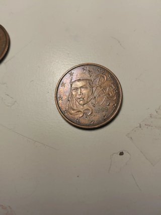 Moneda 5 Céntimos Euro Francia 1999