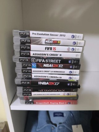 Lote Juegos PS3: FIFA, NBA, Assassin's Creed