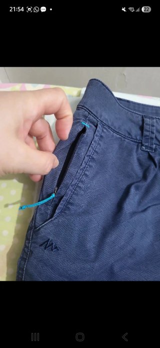 Shorts de mujer azul