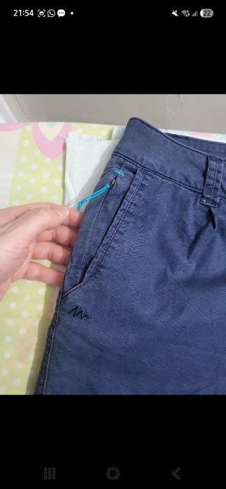 Shorts de mujer azul