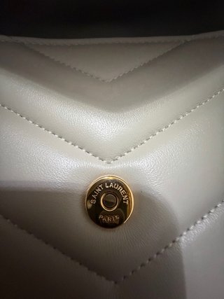 Bolso YSL Loulou Pequeño Blanco