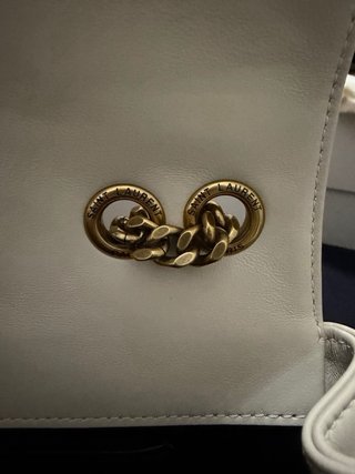 Bolso YSL Loulou Pequeño Blanco