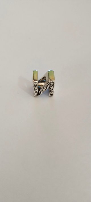 Charm Letra N Pandora Plata