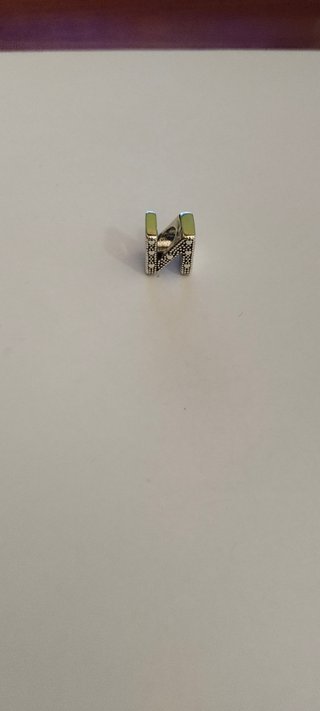 Charm Letra N Pandora Plata