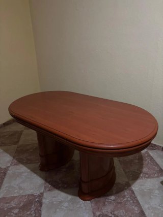 Mesa de comedor extensible madera